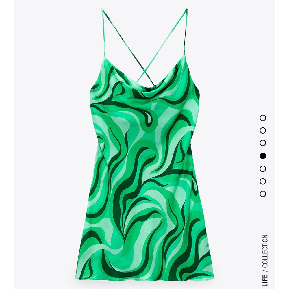Brand New Zara Flowy Mini Dress
